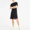 Pantalón corto de baloncesto, tallas asiáticas «Negro»
