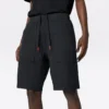Pantalón corto de jersey, tallas asiáticas, «Negro»