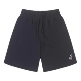 Pantalón corto de punto de media longitud con logo Tallas asiáticas «Negro» Pantalón corto de punto de media longitud con logo Tallas asiáticas «Negro»