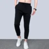 Pantalón de chándal con logo de punto Tallas asiáticas «Negro»