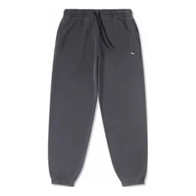 Pantalón holgado con parches para zapatillas, tallas asiáticas «Negro Gris»