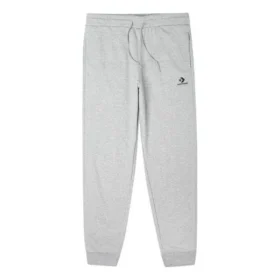 Pantalón jogger con chevrón y estrella bordada FT Tallas asiáticas «Gris»