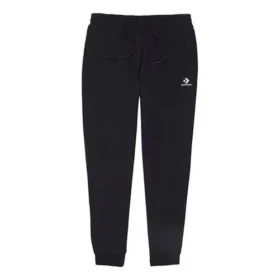 Pantalón jogger con chevrón y estrella bordada FT Tallas asiáticas «Negro»