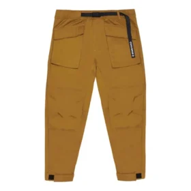 Pantalón jogger con paneles Tallas asiáticas «Marrón»