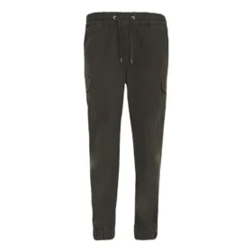 Pantalón jogger informal tejido con múltiples bolsillos, tallas asiáticas, «Gris»