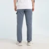 Pantalones cargo de carpintero de cintura alta, tallas asiáticas «Lakeside Blue»
