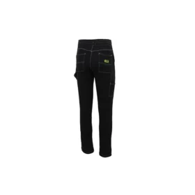 Pantalones cargo de talle alto Tallas asiáticas «Negro»