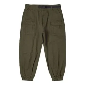 Pantalones cargo tejidos Tallas asiáticas «Verde oliva»