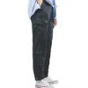 Pantalones cargo utilitarios tejidos Tallas asiáticas «Negro»