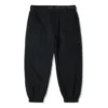 Pantalones casuales Converse para hombre de color liso, tejido, con cordones y diseño «Bundle Feet», en negro