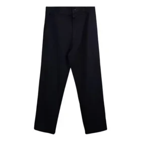 Pantalones casuales de color liso, tallas asiáticas «Negro»
