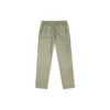 Pantalones casuales de hombre Converse de color liso, tejido y corte recto, gris claro y verde