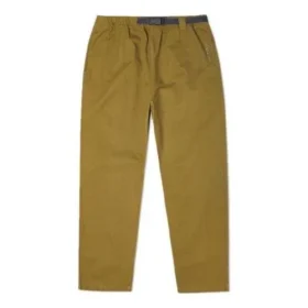Pantalones casuales entallados de pierna recta tejidos Tallas asiáticas «Verde musgo oscuro»