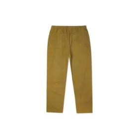 Pantalones casuales entallados de pierna recta tejidos Tallas asiáticas «Verde musgo oscuro»