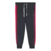 Pantalones casuales Tallas asiáticas «Negro Rojo»