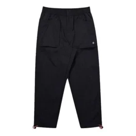 Pantalones con bolsillos de nailon, tallas asiáticas, «Negro»