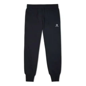 Pantalones con estrella y chevrón bordados Tallas asiáticas «Negro»