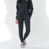 Pantalones con estrella y chevrón bordados Tallas asiáticas «Negro»