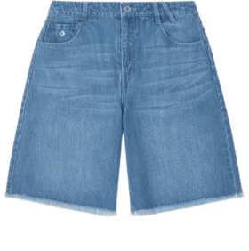 Pantalones cortos de mezclilla, tallas asiáticas, «Light Blue Wash»