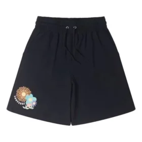 Pantalones cortos de punto Grow Together, tallas asiáticas «Negro»