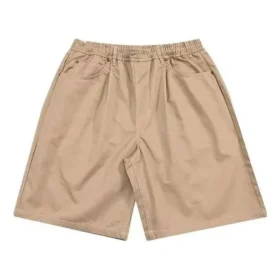 Pantalones cortos holgados de 5 bolsillos, tallas asiáticas, «Caqui»