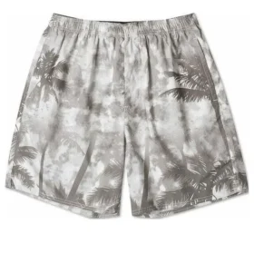 Pantalones cortos Palm Trees de 7″ Tallas asiáticas “Black Palm”