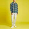 Pantalones de carpintero tejidos, tallas asiáticas, «White»