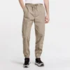 Pantalones de chándal tejidos – Tallas asiáticas – «Khaki»