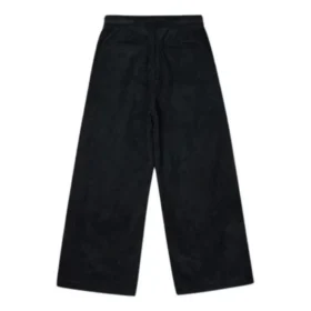 Pantalones de pana de pierna ancha Tallas asiáticas «Negro»