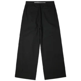 Pantalones de temporada de pierna ancha tejidos, tallas asiáticas «Negro»