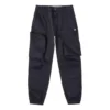 Pantalones elásticos tejidos, tallas asiáticas, «Negro»