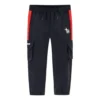 Pantalones largos casuales Tallas asiáticas «Negro Rojo»