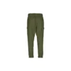Pantalones largos de punto con múltiples bolsillos para hombre, verde oscuro
