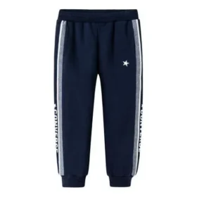 Pantalones tejidos Tallas asiáticas «Navy White»