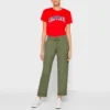 Pantalones tejidos, tallas asiáticas, «Verde»