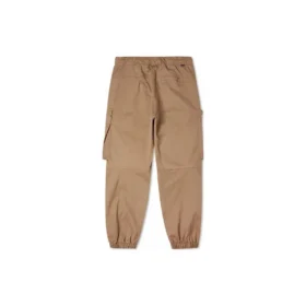 Pantalones tejidos utilitarios y cómodos, tallas asiáticas «Marrón»