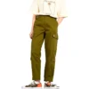 Pantalones utilitarios cargo tejidos Tallas asiáticas «Verde oliva»