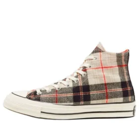 Plaid Chuck 1970s «Creamwhite Gray»