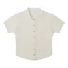 Polo con bordado de letras degradadas Tallas asiáticas «Blanco»
