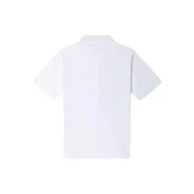 Polo con parche de zapatilla, tallas asiáticas, «Blanco»