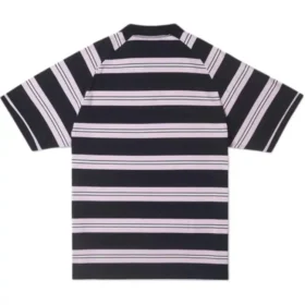 Polo de manga corta a rayas Marquis, tallas asiáticas «Negro»