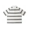 Polo de manga corta Marquis Tallas asiáticas «Blanco Negro»