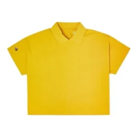 Polo de manga corta Shapes, tallas asiáticas «Amarillo»