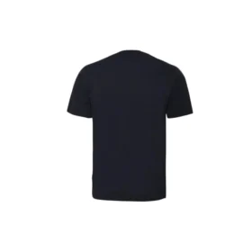 Polo deportivo de manga corta con estampado Converse para hombre, negro