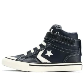 Pro Blaze Strap High «Cuero y tejido de punto jaspeado – Azul lago»
