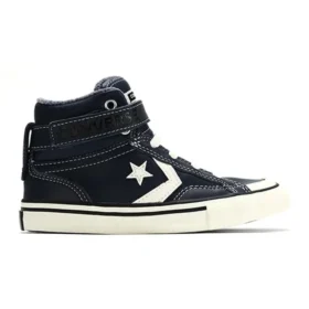 Pro Blaze Strap High «Cuero y tejido de punto jaspeado – Azul lago»