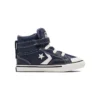 Pro Blaze Strap High «Cuero y tejido jaspeado – Azul lago»