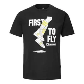 Pro Leather Alphabet Printing Short Sleeve Tallas asiáticas «Negro»