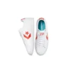 Pro Leather Low «Color Pop – Blanco y amapola brillante»