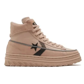 Pro Leather X2 High «Black Ice – Salt Pink»